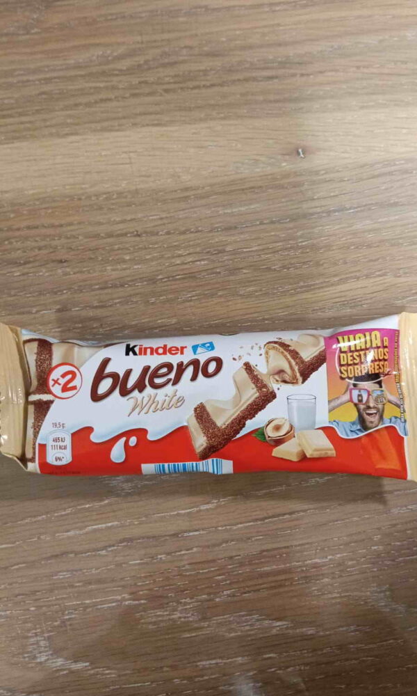 Kinder Bueno blanco