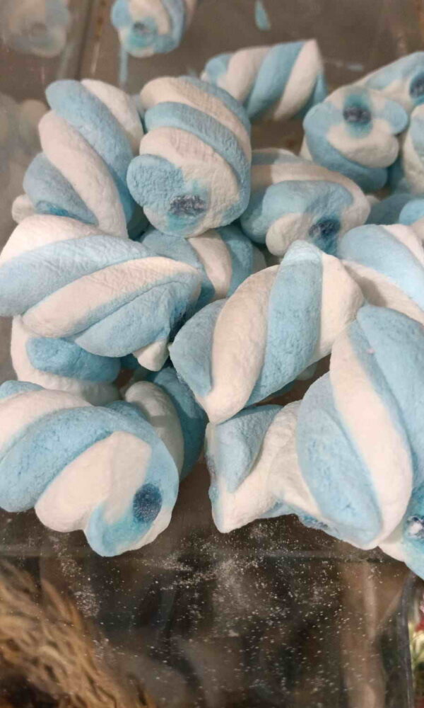 Nubes azules rellenas