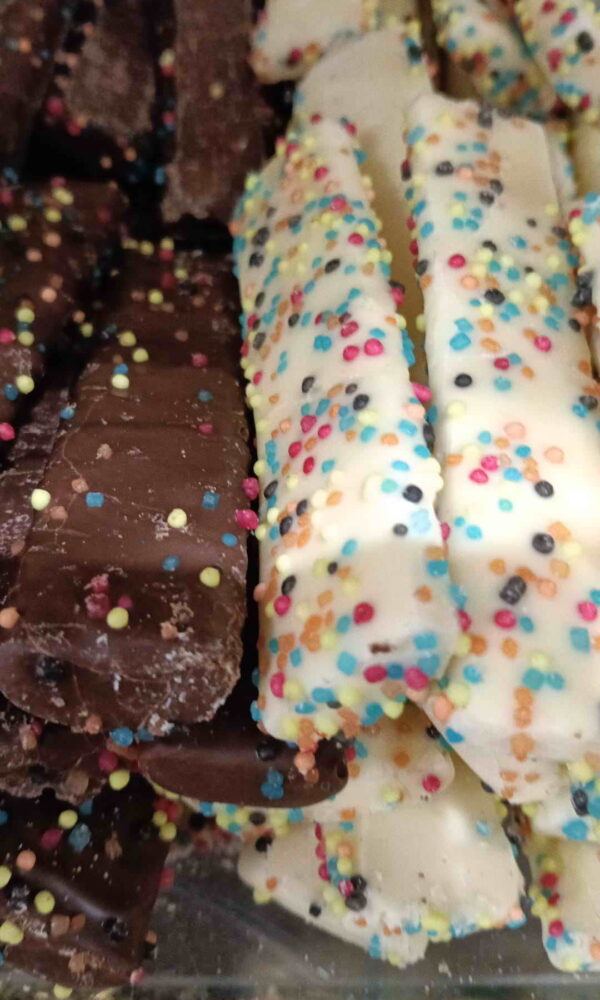 Nubes choco-maxicrujitos blanco-leche
