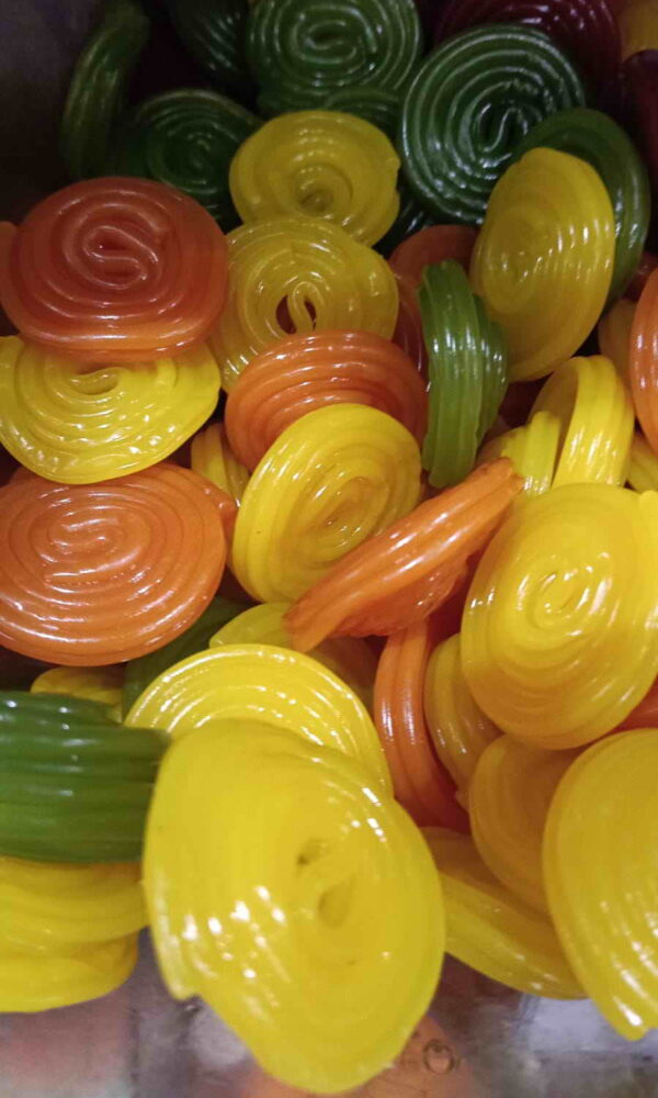 Regaliz disco Colores